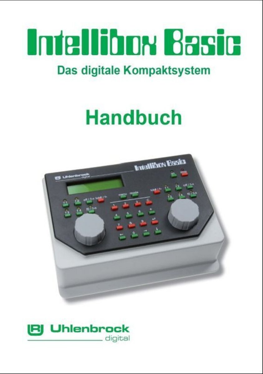 Uhlenbrock - Intellibox Basic Handboek (D) (Uh60520)