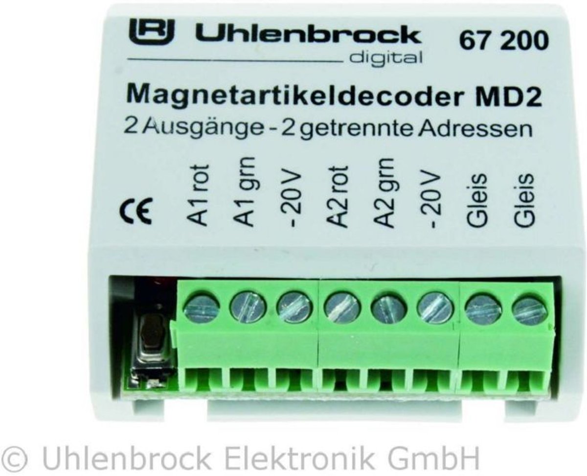 Uhlenbrock - Md2 Magneetartikeldecoder (Uh67200)