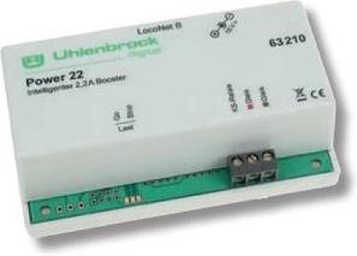 Uhlenbrock - Power 22 2,2a Booster (11/20) * - UH63210