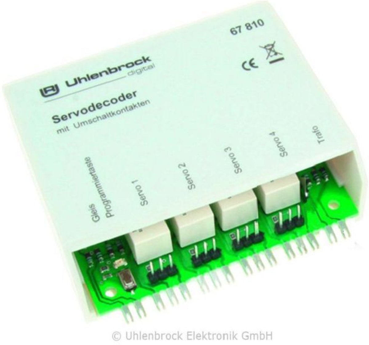 Uhlenbrock - Servodecoder Met Relais (Uh67810)