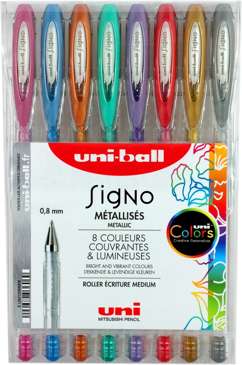 Signo 0.8 mm Metallic Set