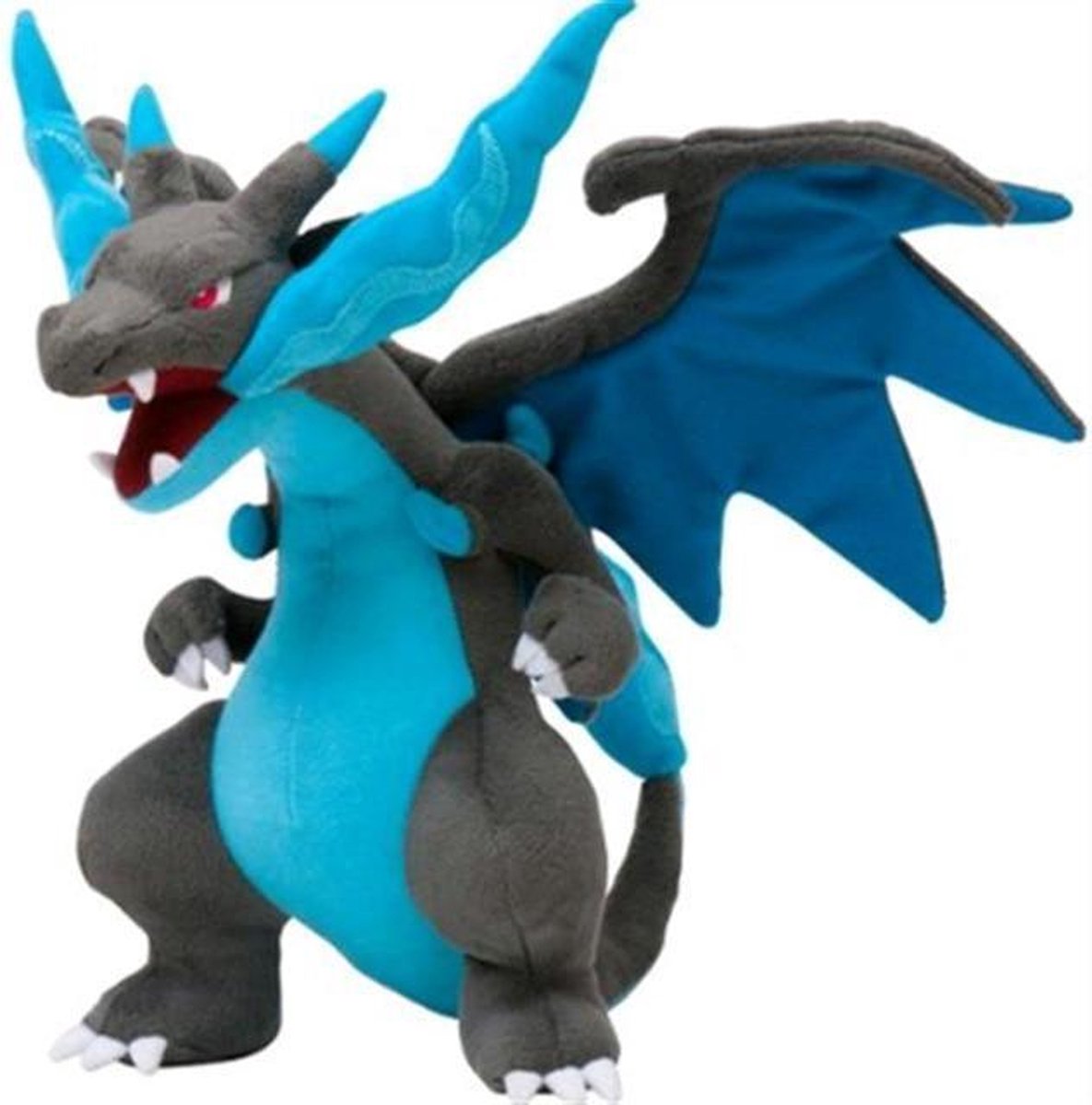 Knuffelpop 2 stijlen 25cm Charizard pluche poppen Mega evolutie XY Charizard pluche zachte knuffels Speelgoed voor kinderen Geschenken - 25CM / Gray