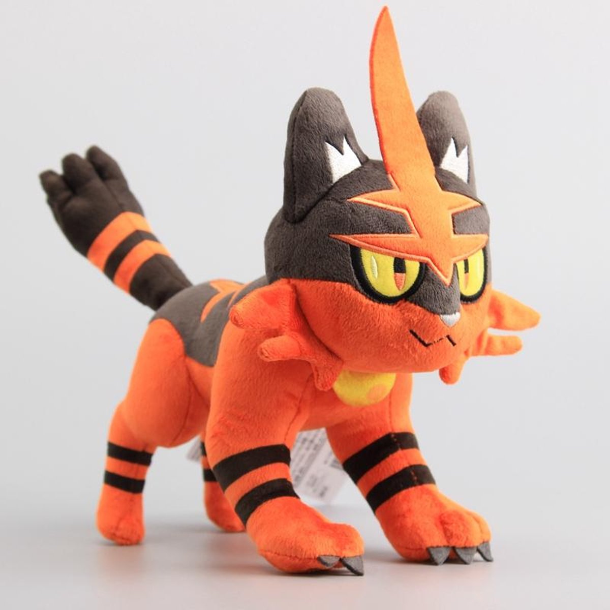 Knuffelpop Litten evolueren Torracat Knuffels Poppen Knuffels Cartoon Zacht speelgoed voor kinderen 22 * 30 cm