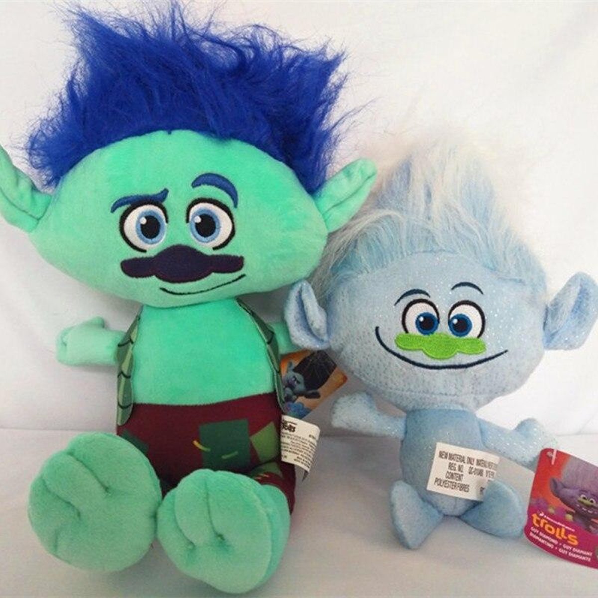 Knuffelpop Movie Trolls Knuffels 2 Stijl Poppy Branch Dream Works Gevulde Cartoon Poppen The Good Luck Trolls Gift Magic Fairy Hair Wizard