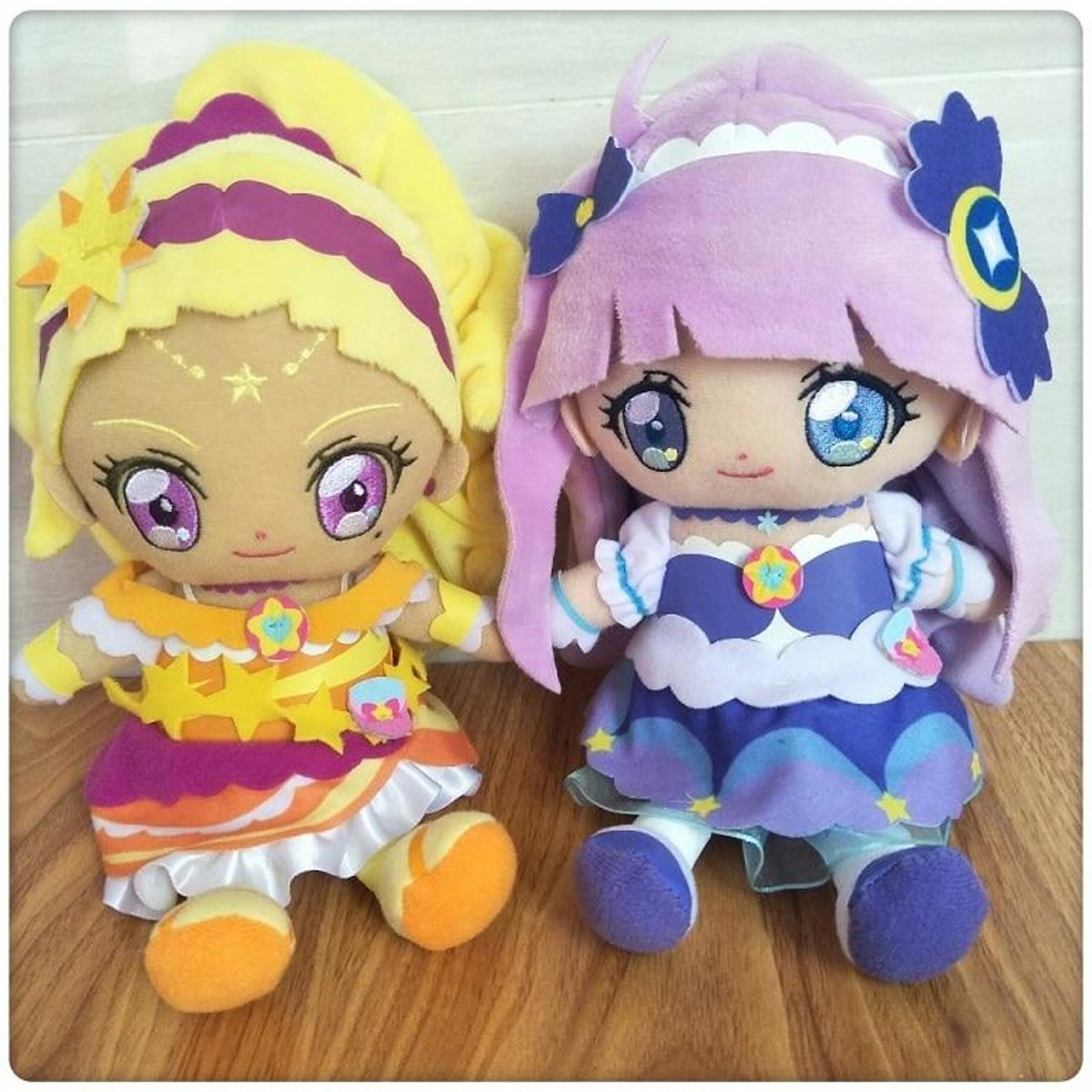 Knuffelpop Star Twinkle Precure 25CM Cure Star en Cure Soleil knuffels knuffels poppen Verjaardagscadeautjes voor vrienden - 25cm / Blue