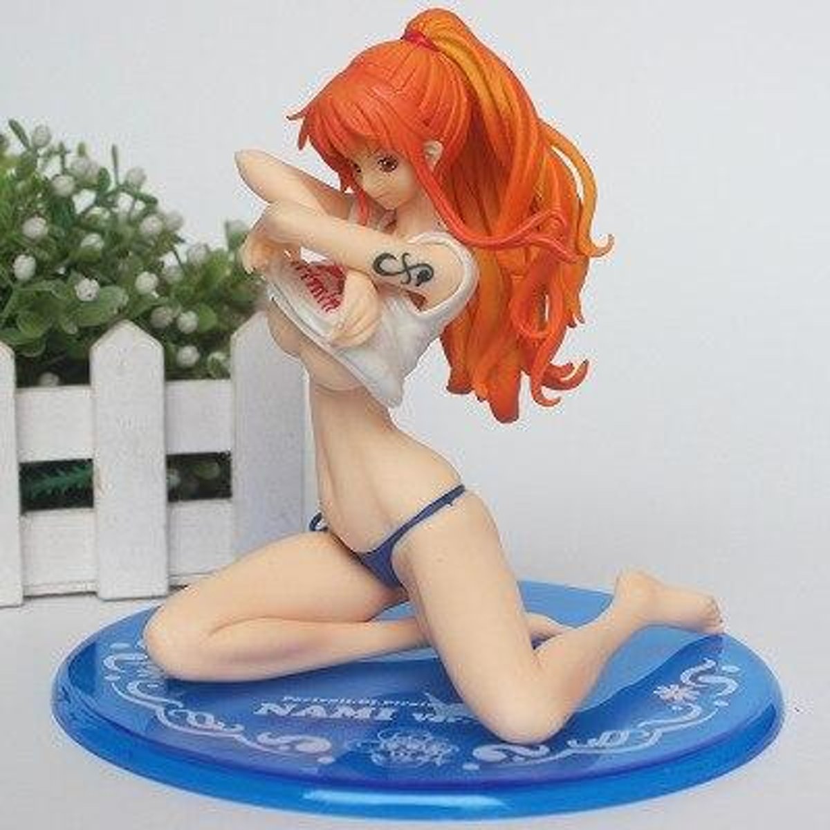 Speelfiguur ALEN Heet figuur uit één stuk Nami BB Ver. PVC Action Figure 14CM Nami Badpak Sexy Collectible Model Speelgoed Beeldje Een stuk pop