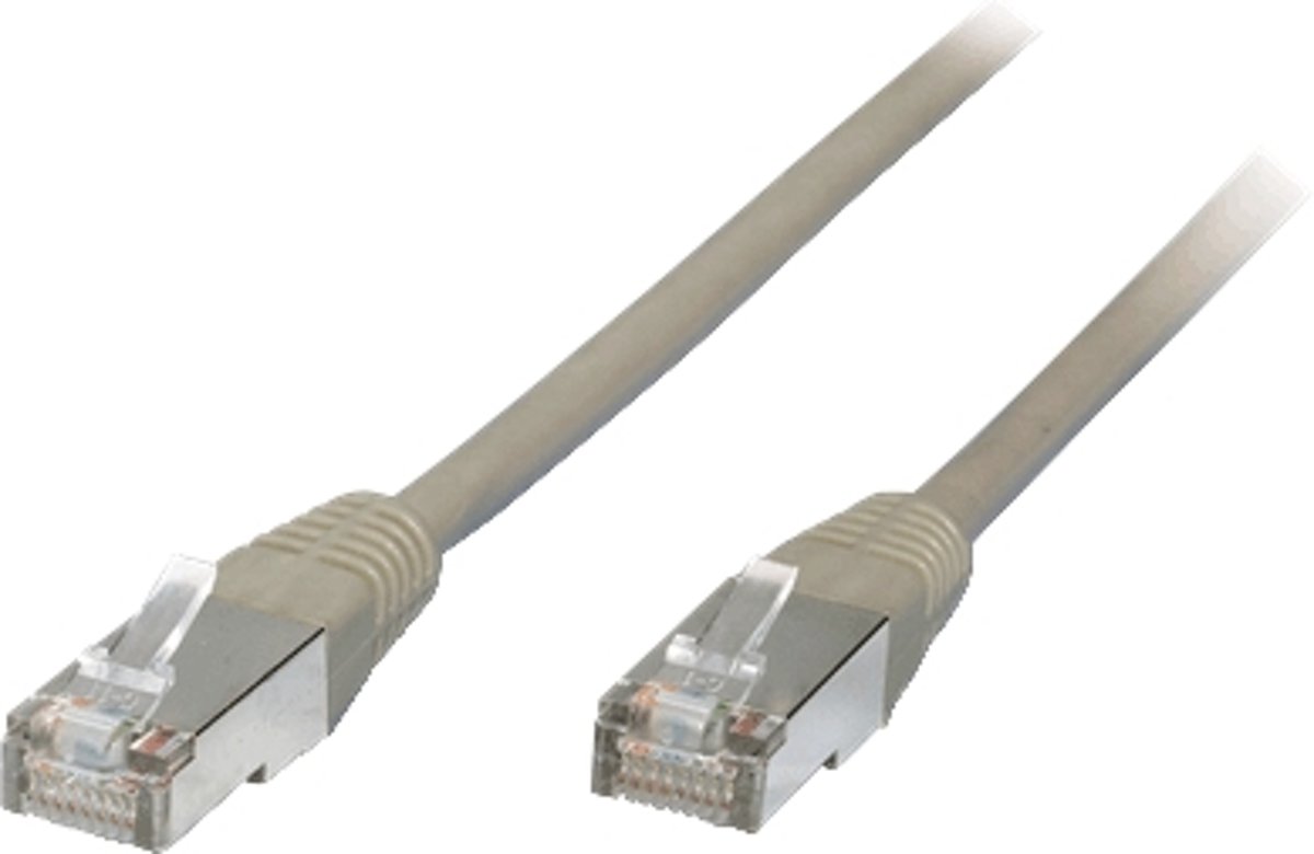 Vedimedia CAT5e 5.0m 5m Grijs netwerkkabel