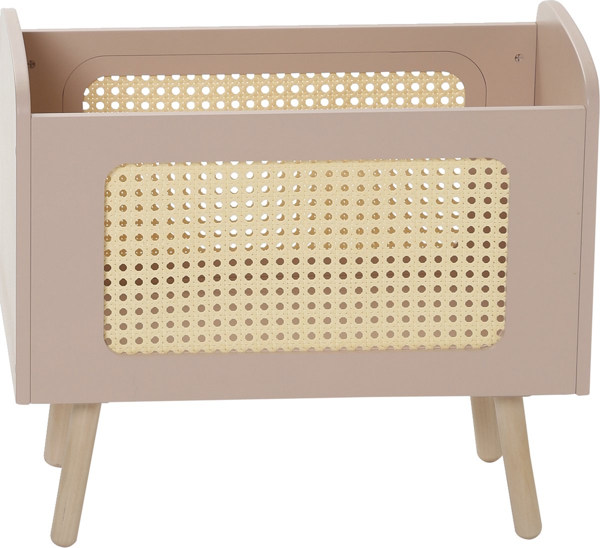 Vertbaudet ADИLE wieg van hout en riet