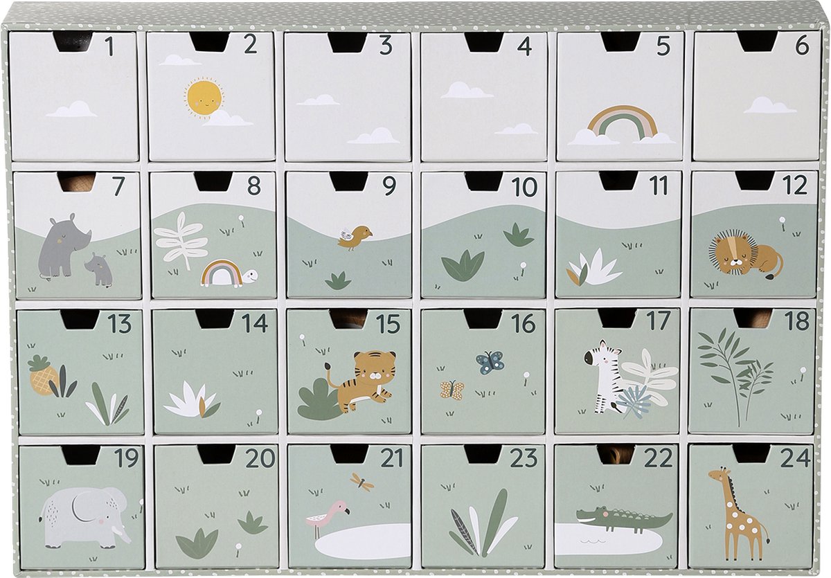 Vertbaudet Adventskalender met FSC® houten speelgoed