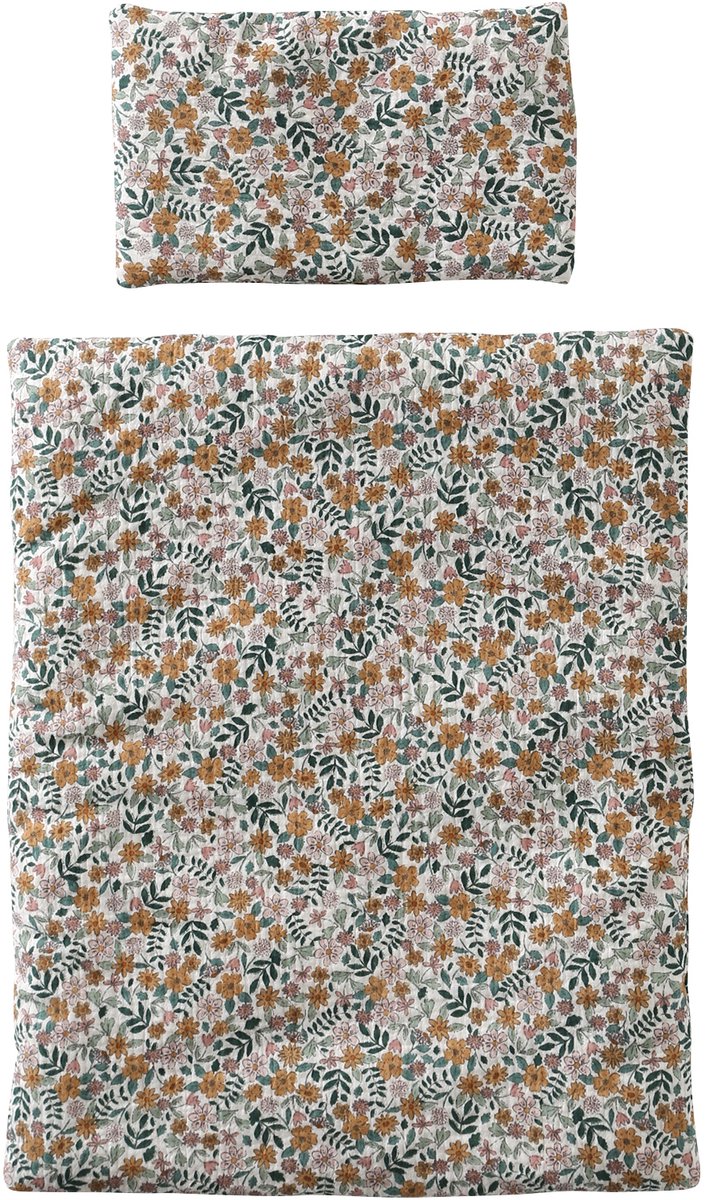 Vertbaudet Deken + kussensloop pop van katoengaas