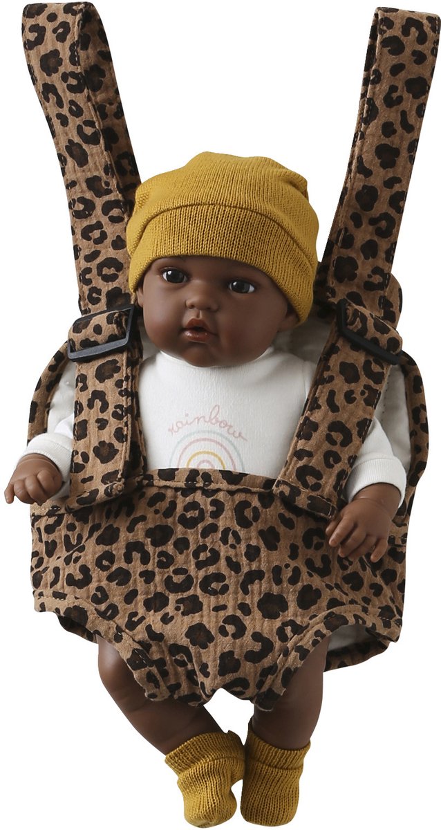 Vertbaudet Draagzak voor poppen in katoenen hydrofiel VERTBAUDET x ENVIE DE FRAISE