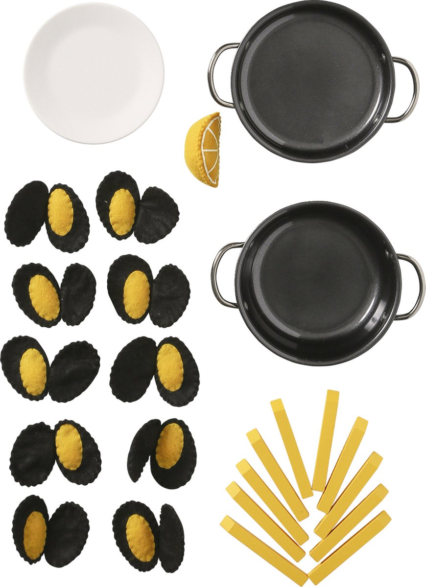 Vertbaudet FSC® houten mosselen met frieten