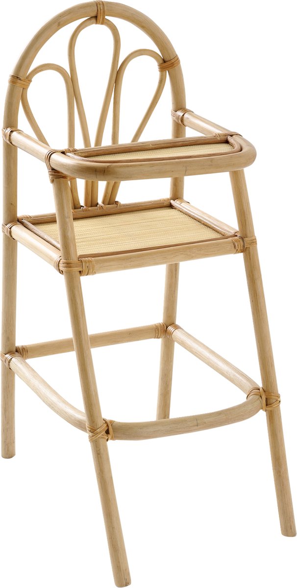 Vertbaudet Hoge rotan kinderstoel