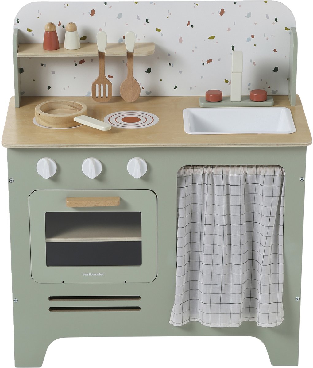 Vertbaudet Houten keukentje met accessoires van FSC®-hout