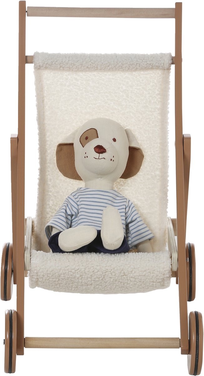 Vertbaudet Houten wandelwagen voor babypop