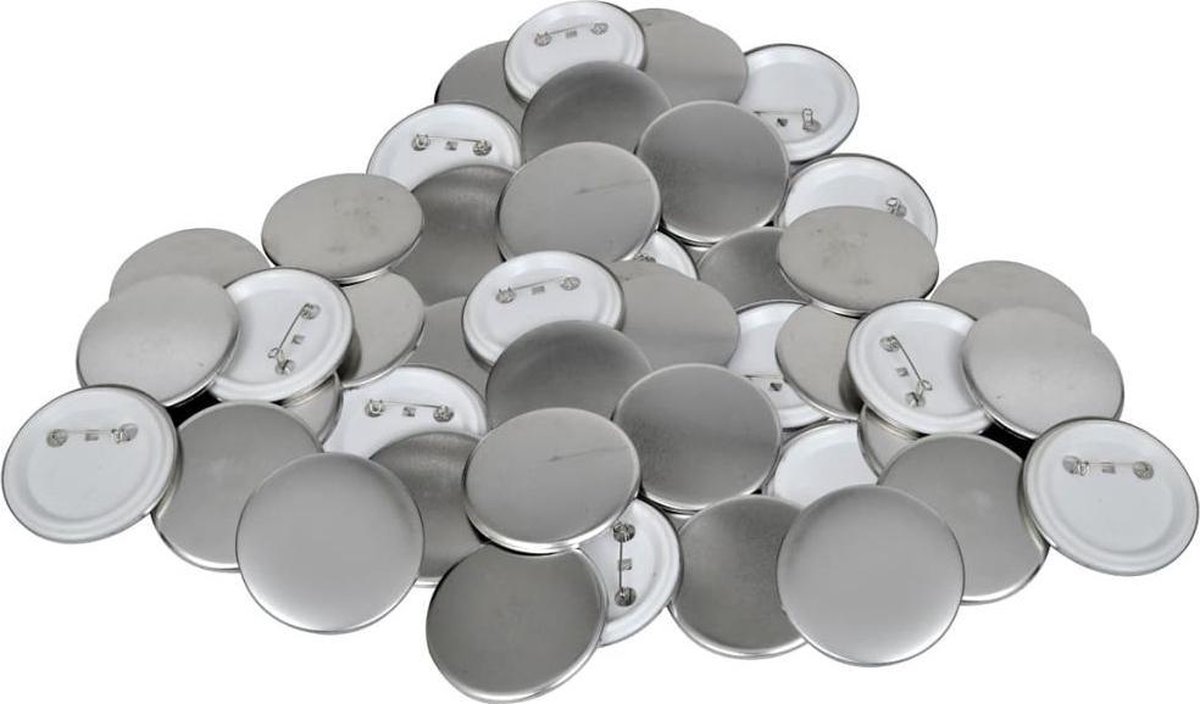 Buttononderdelen - Diameter 44 mm - (500 sets)