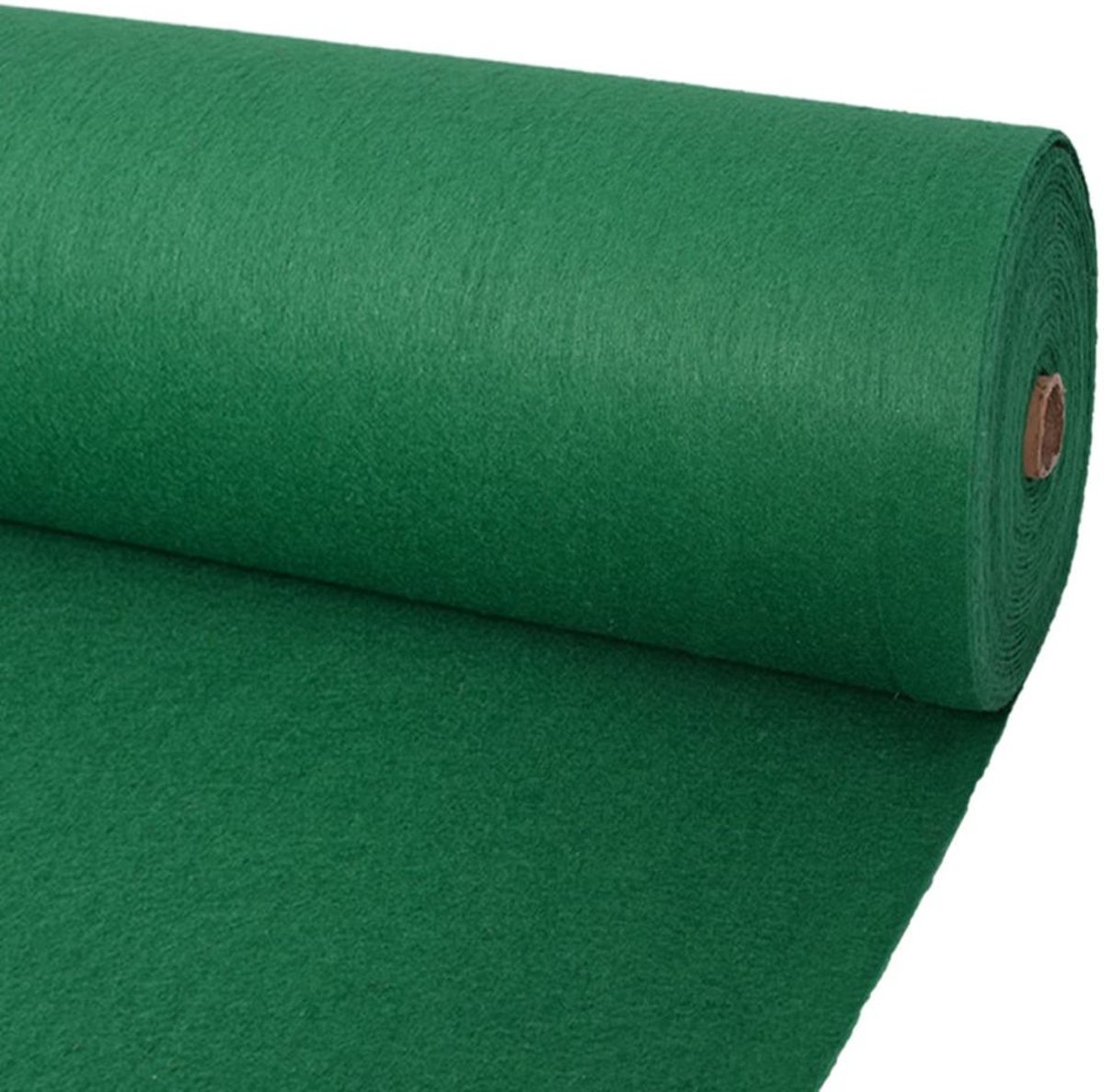 Tapijt effen 1x12 m groen (incl. Fotolijst)