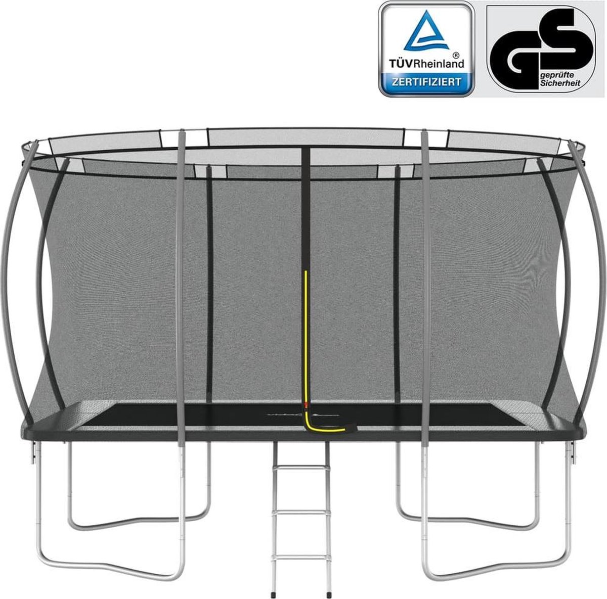 Trampolineset rechthoekig 150 kg 335x244x90 cm