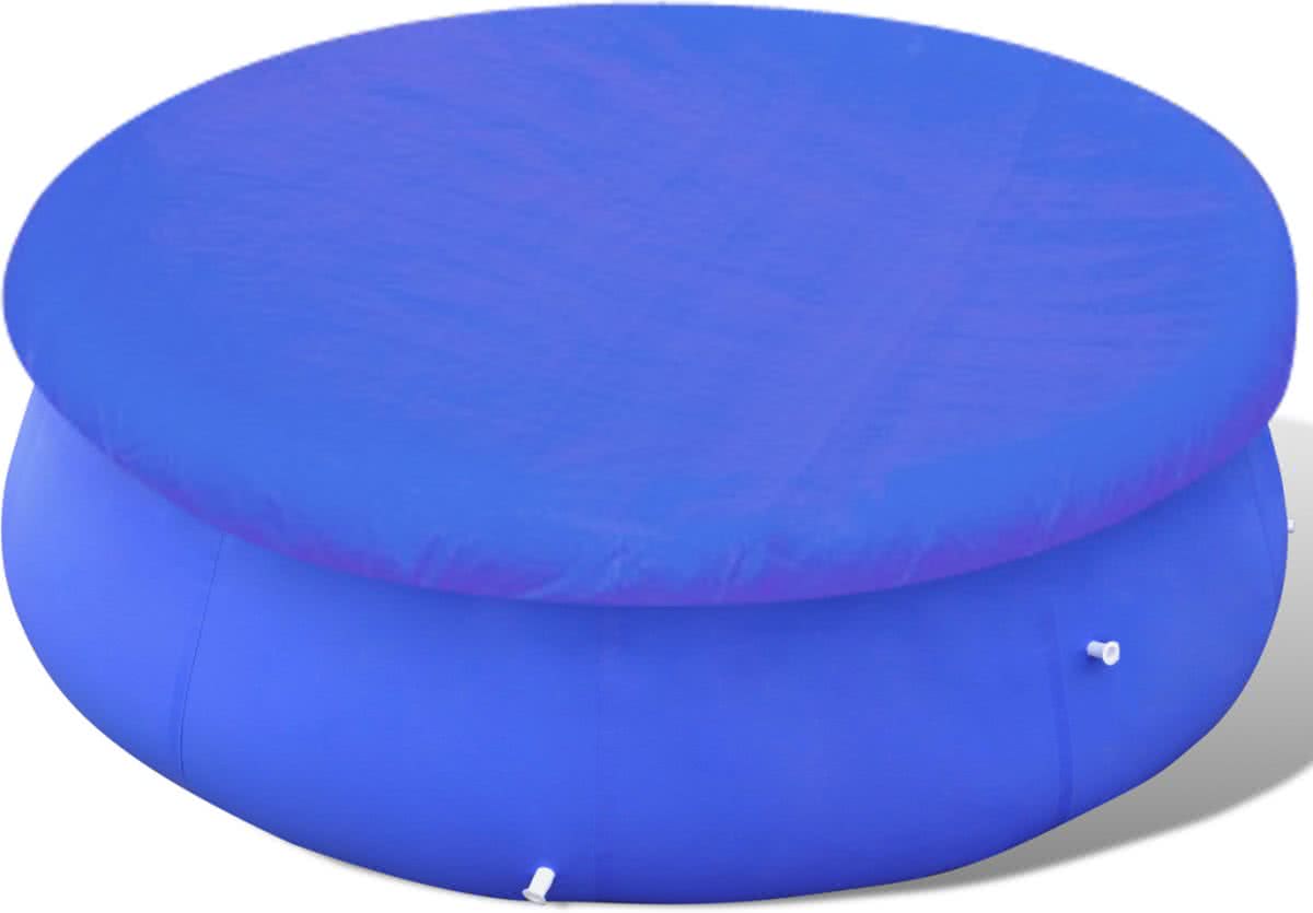 Zwembadhoes PE Rond 360-367 cm (Blauw)