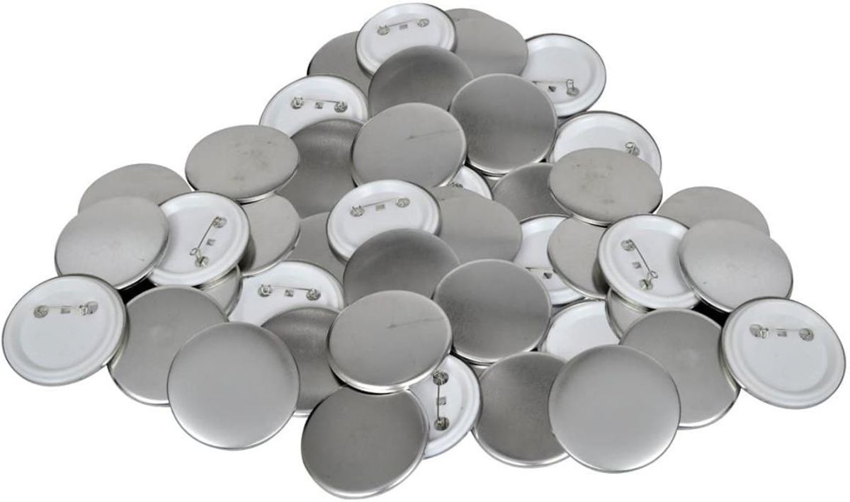 vidaXL Buttononderdelen met een diameter van 25 mm (500 sets)