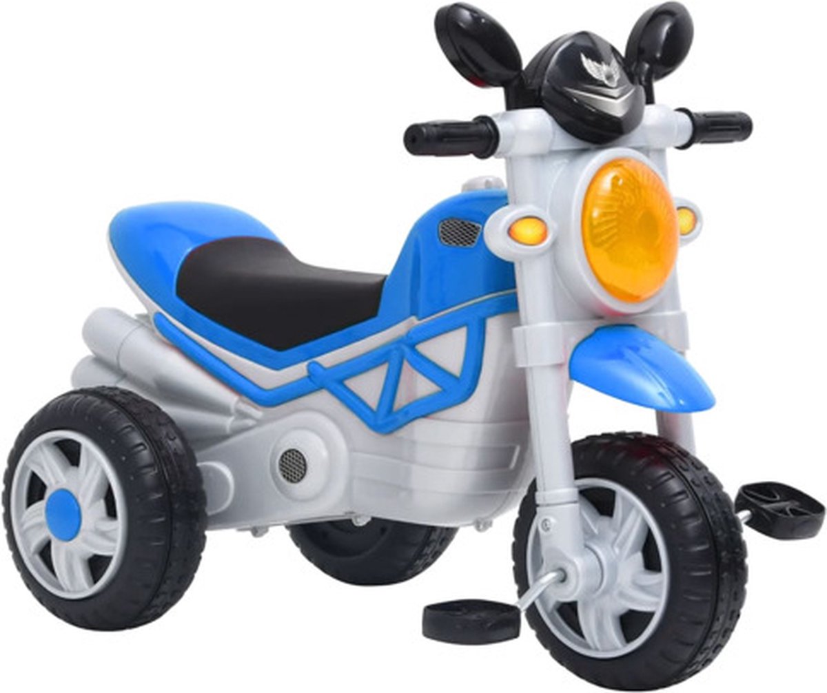 vidaXL Kinderdriewieler trike blauw