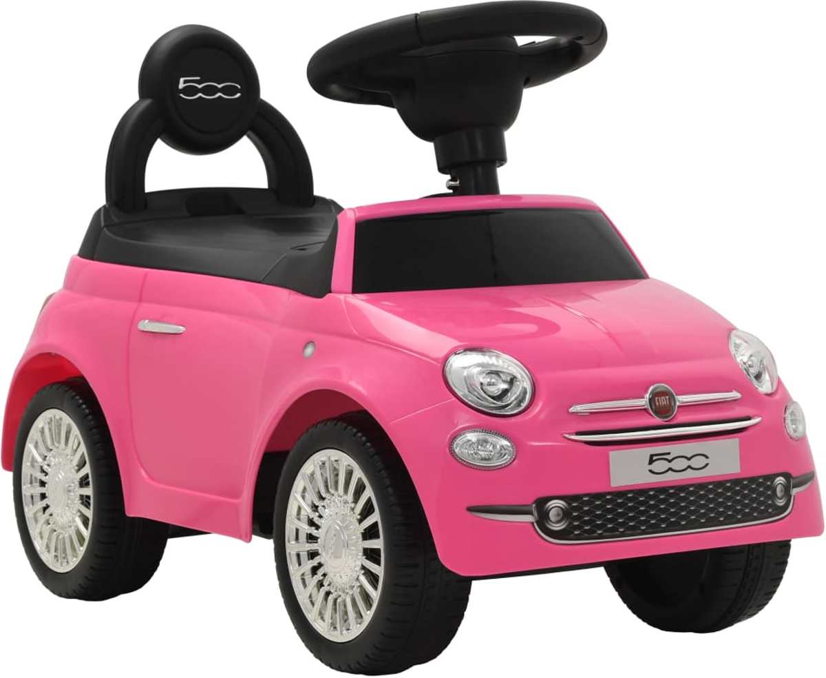 vidaXL Loopauto Fiat 500 roze