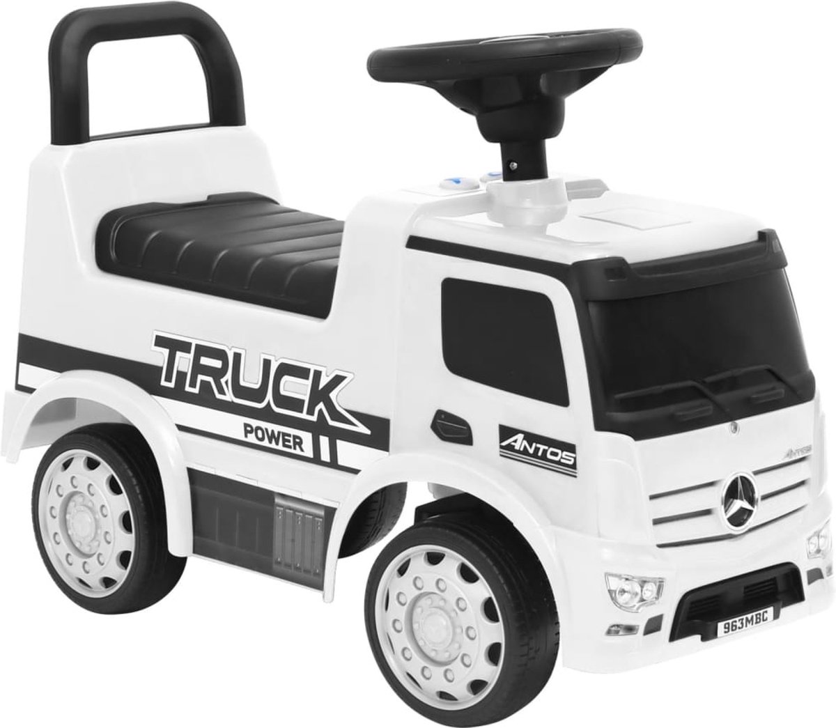 vidaXL Loopauto Mercedes Benz Truck wit