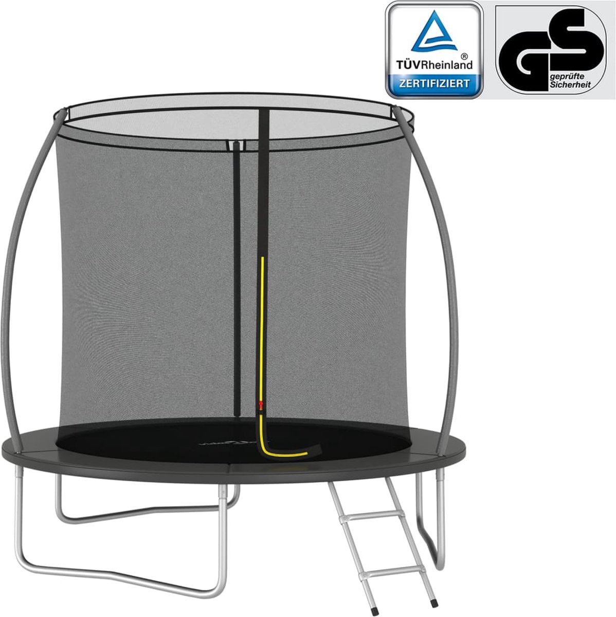 vidaXL Trampolineset rond 100 kg 244x55 cm