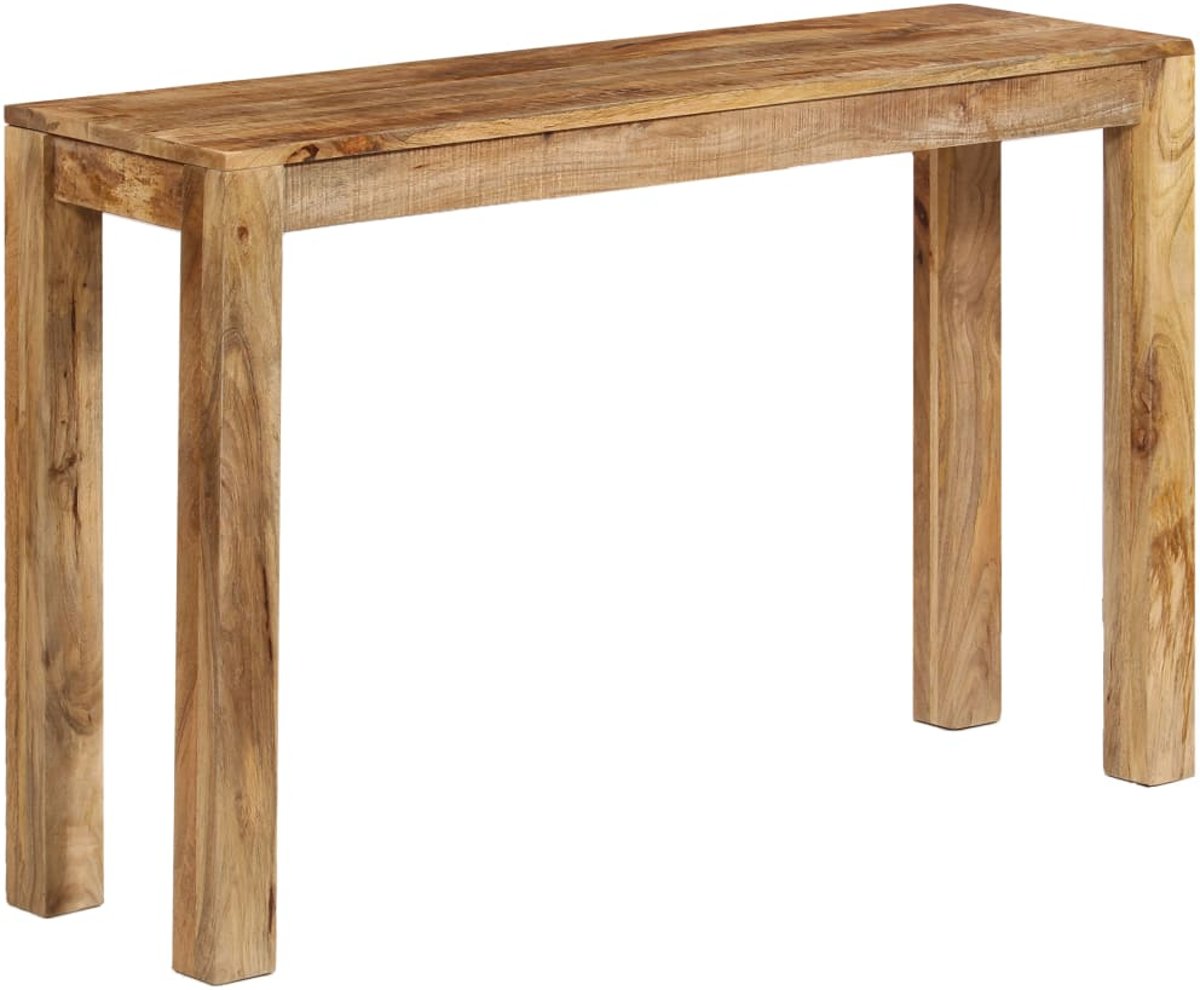 vidaXL Wandtafel 118x35x76 cm massief mangohout