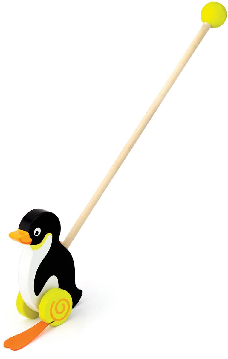 Viga Toys - Duwstok - Pinguin