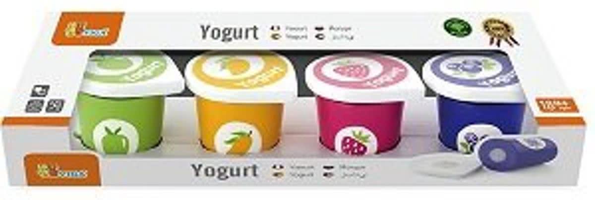 Vigatoys - Yoghurt bekertjes - 4dlg.