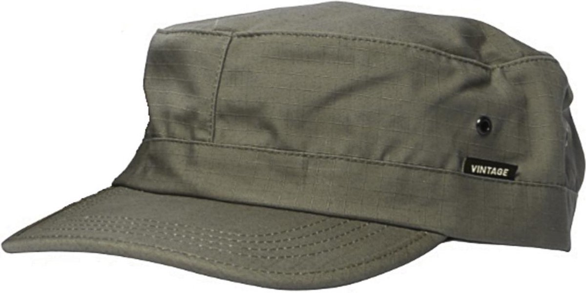 Vintage Industries US cap ripstop Dark Olive