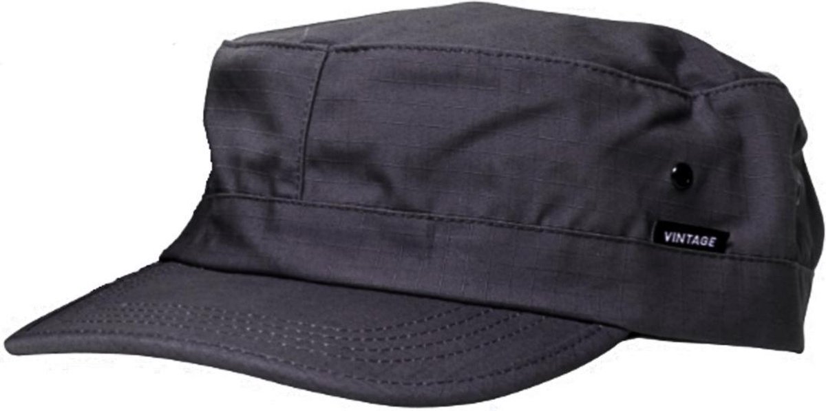 Vintage Industries US cap ripstop black