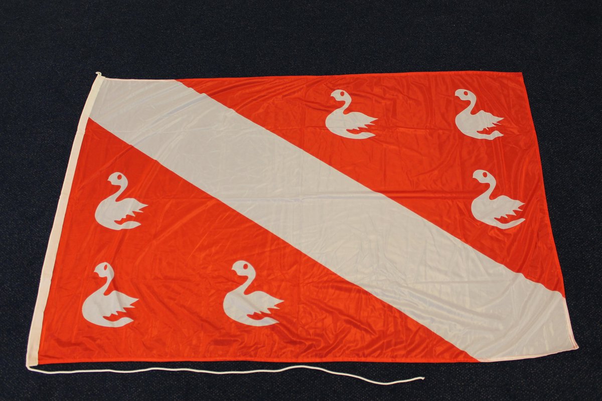 Bergense vlag van Bergen Noord-Holland 40 x 60 cm