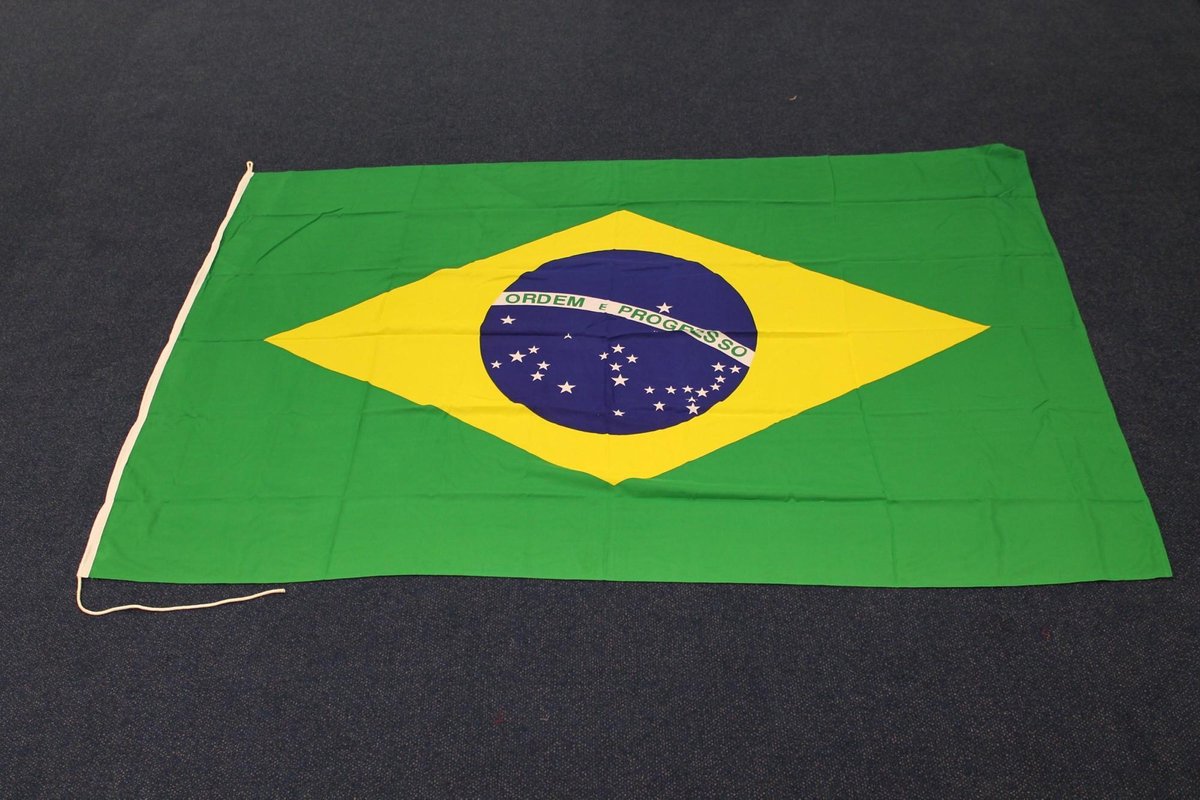 Braziliaanse vlag van Brazilie  100 x 150 cm