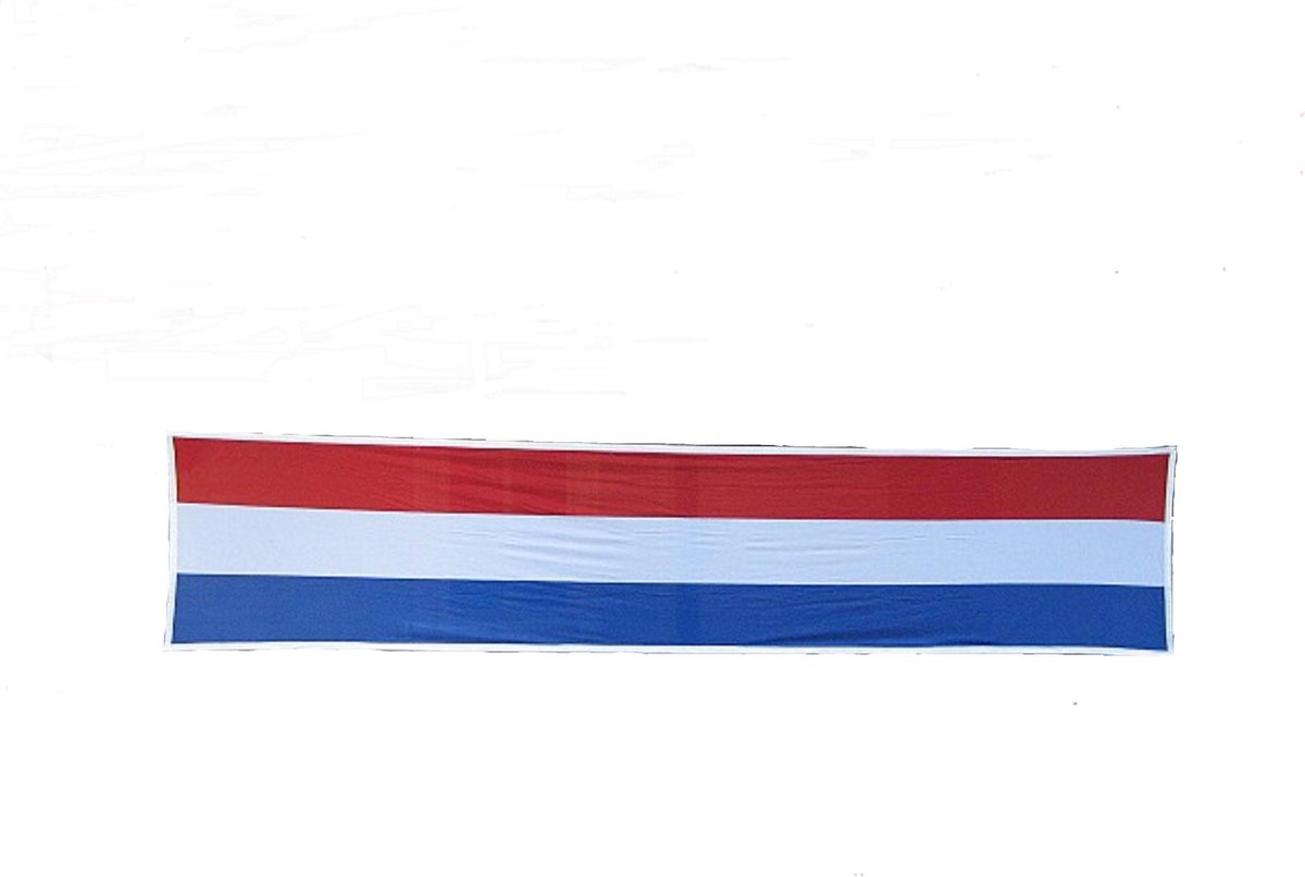 Spandoek vlag Nederland 78,5 x 400 cm