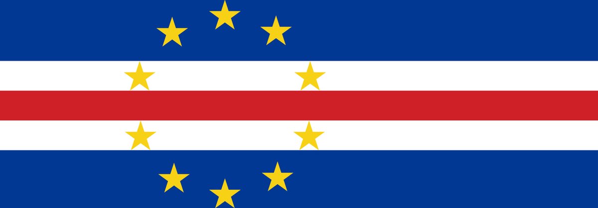 VlagDirect - Kaapverdische vlag - Kaapverdië vlag - 90 x 150 cm.