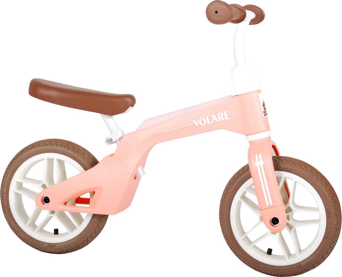 Volare Loopfiets - Jongens en Meisjes - 10 inch - Roze