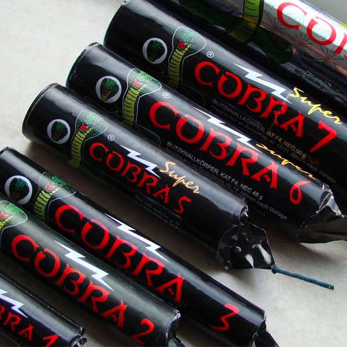 Cobra 1-Dummy-Vuurwerk