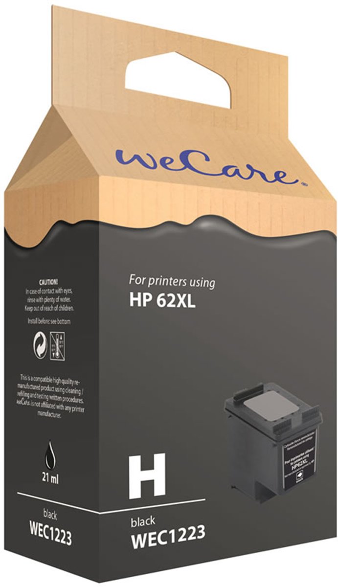 cartridge HP zwart 21ml