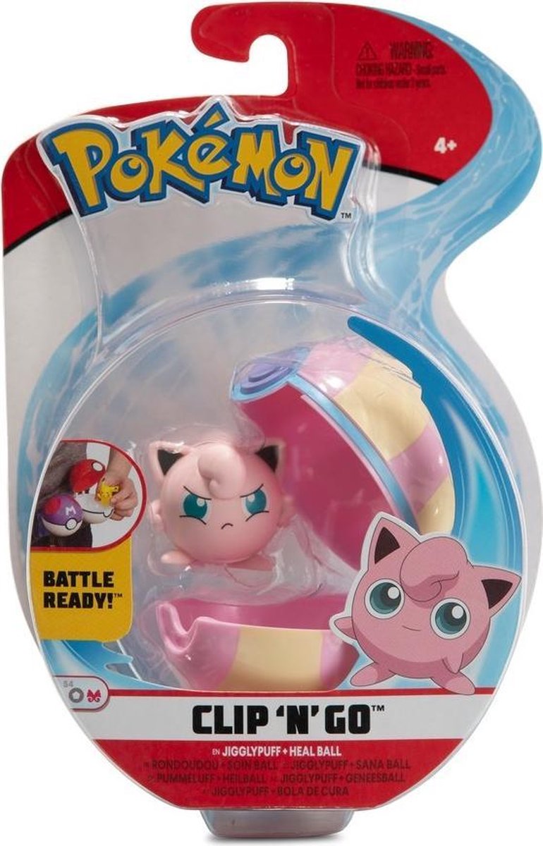 Pokemon - ClipN Go W8 - Jigglypuff (95057_8)