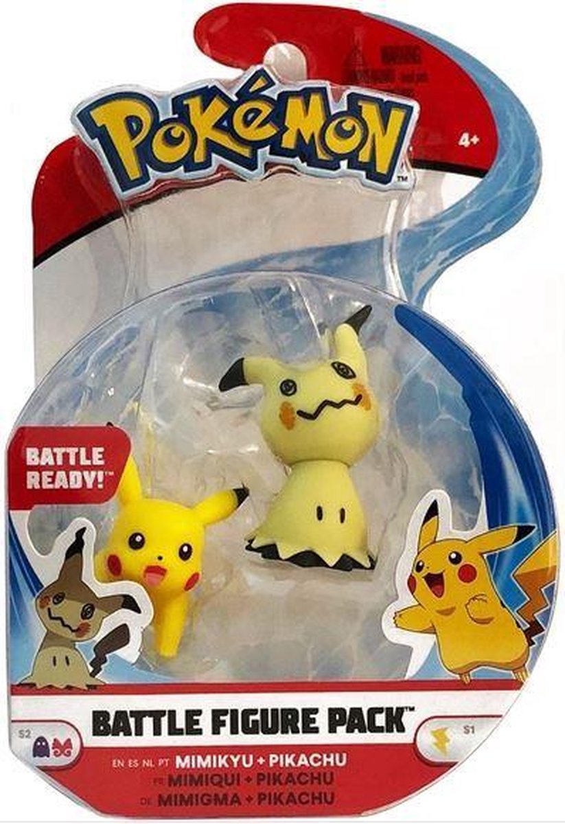 Pokemon Battle Figure Pack - Mimikyu & Pikachu