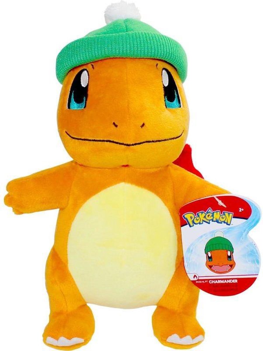 Pokemon Charmander Christmas Pluche 20cm