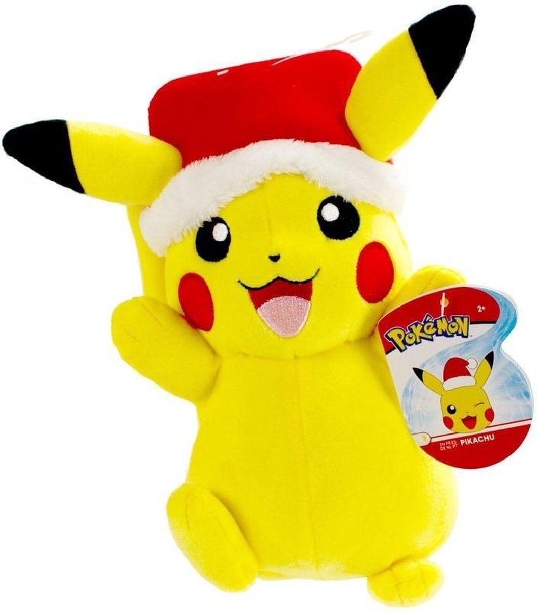 Pokemon Pikachu Christmas Pluche 20cm