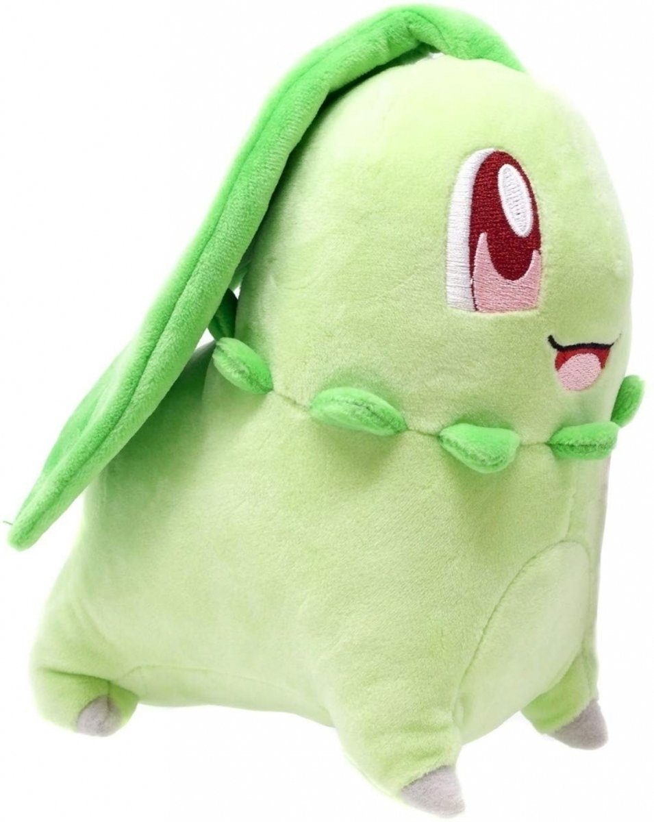 Pokemon Pluche - Chikorita (Wicked Cool Toys)