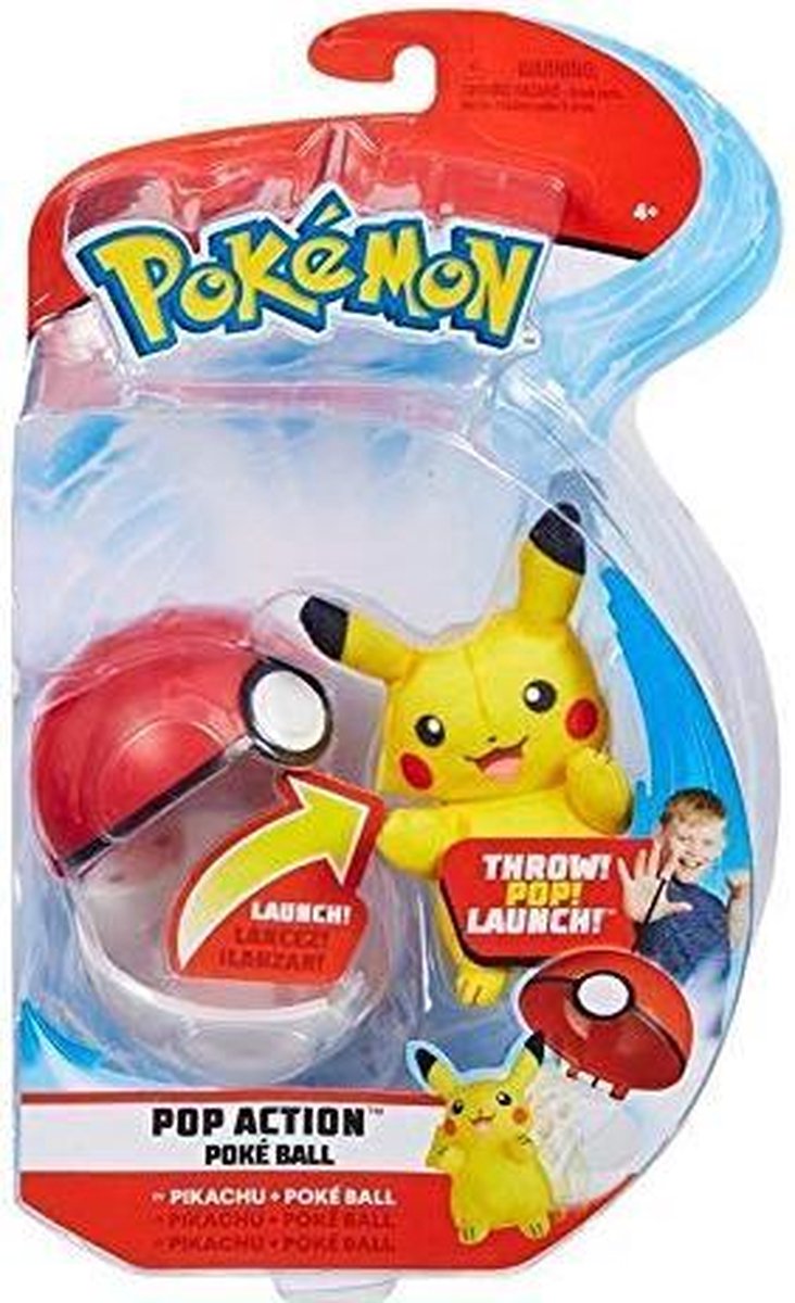 Pokemon Pop Action - Pikachu + Poke Ball