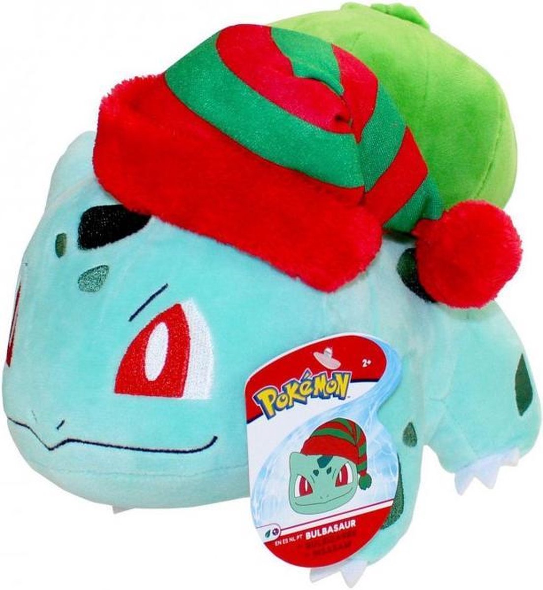 pokemon Bulbasaur Christmas Pluche 15cm