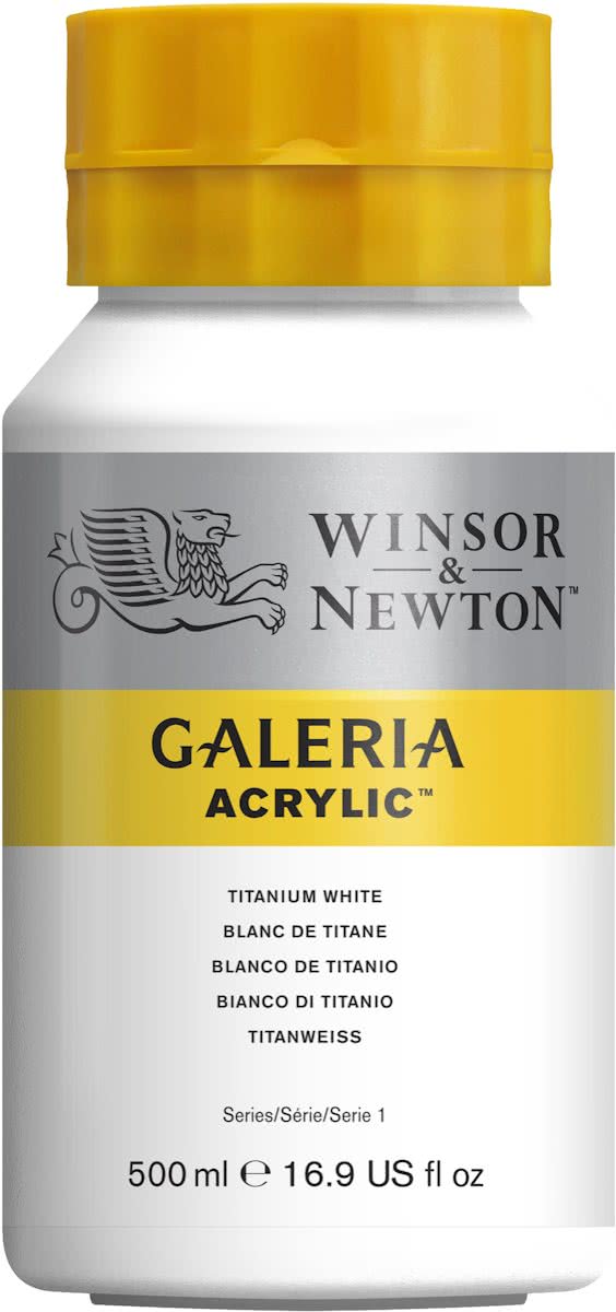 Winsor & Newton Galeria Acryl 500ml Titanium White