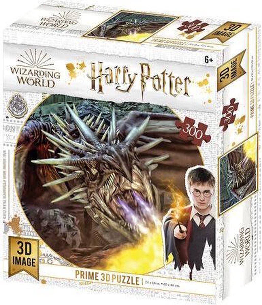 HARRY POTTER - Dragon - Lenticular Puzzle 3D 300P 61x46cm