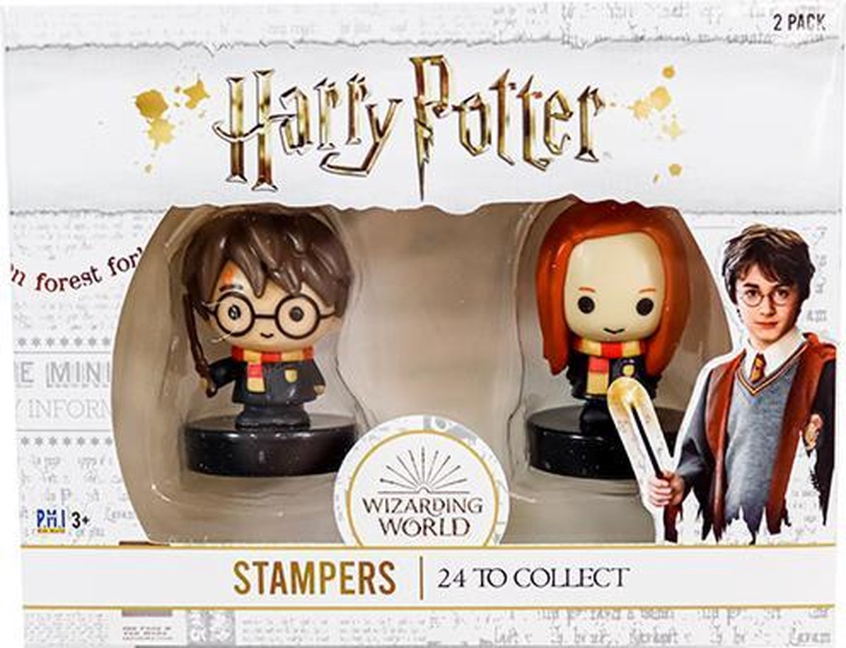 Harry Potter - Harry Potter & Ginny Weasley 2-Pack Chibi Stempels